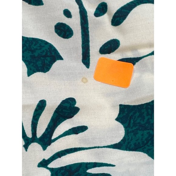 Royal Creation Tiki dress zip back leaves pattern Hawaii Medium - Picture 5 of 13